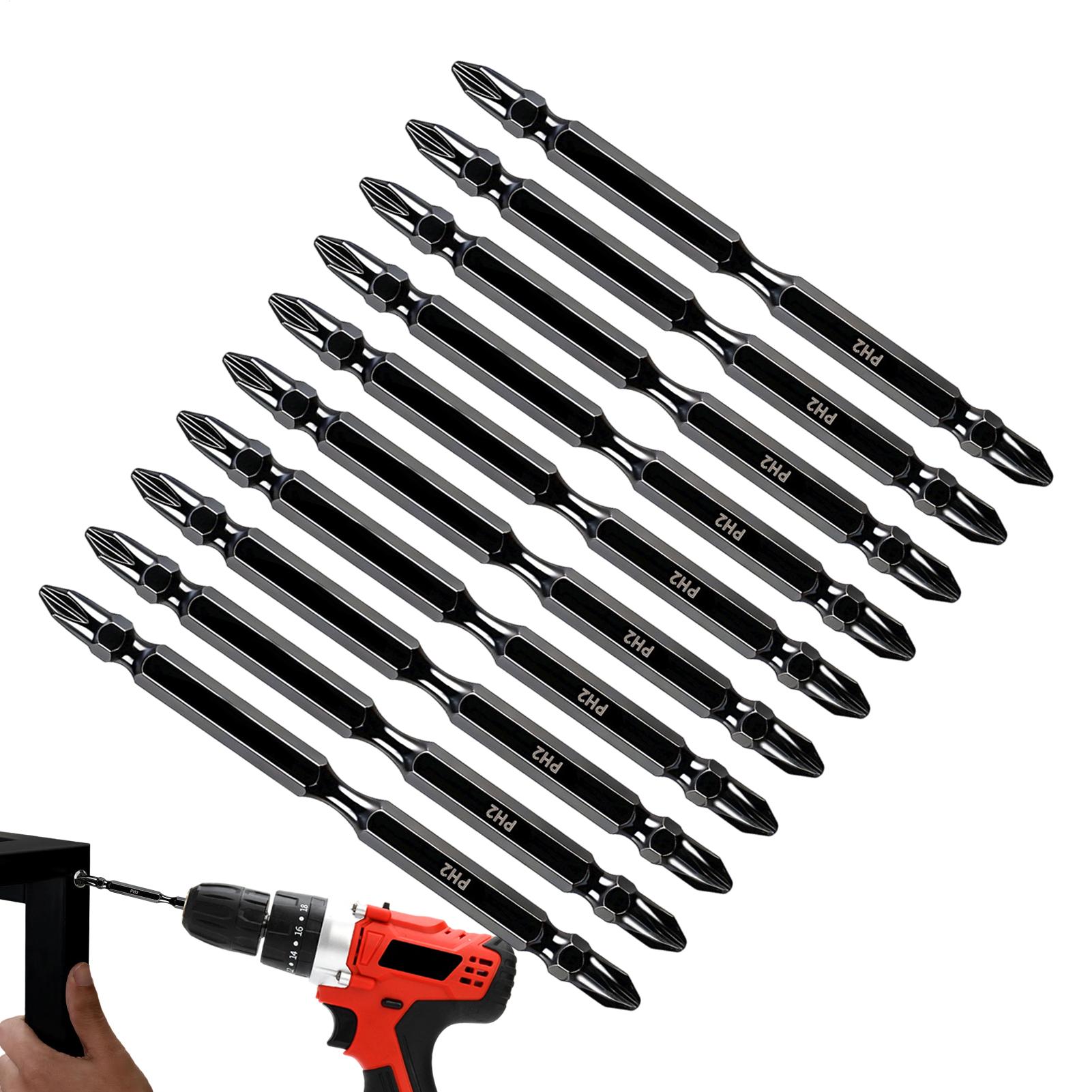 Drill Bits - Magnetyczne końcówki do wiertarki, dwustronne frezowane