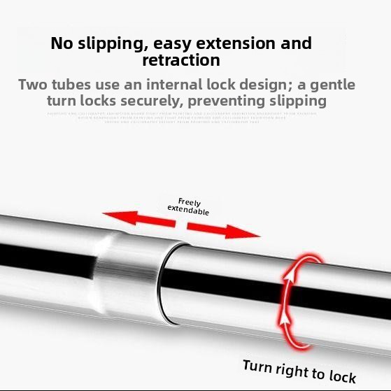 Curtain Rods - Drążek prysznicowy do łazienki w kształcie