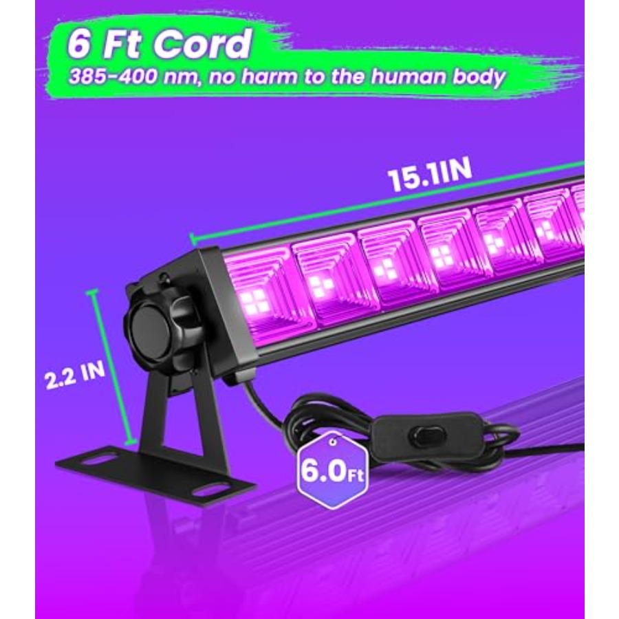 Zestaw 4 szt. LED Black Light  – Light Switch recenzja i cena