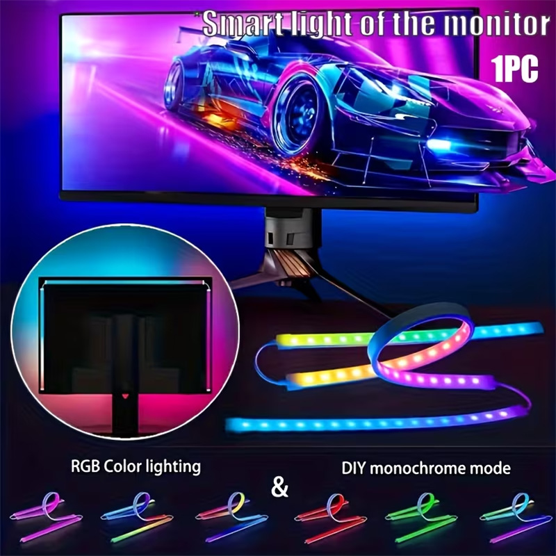 Pasek LED RGB do gier, podświe – Led Strip Lights recenzja i cena