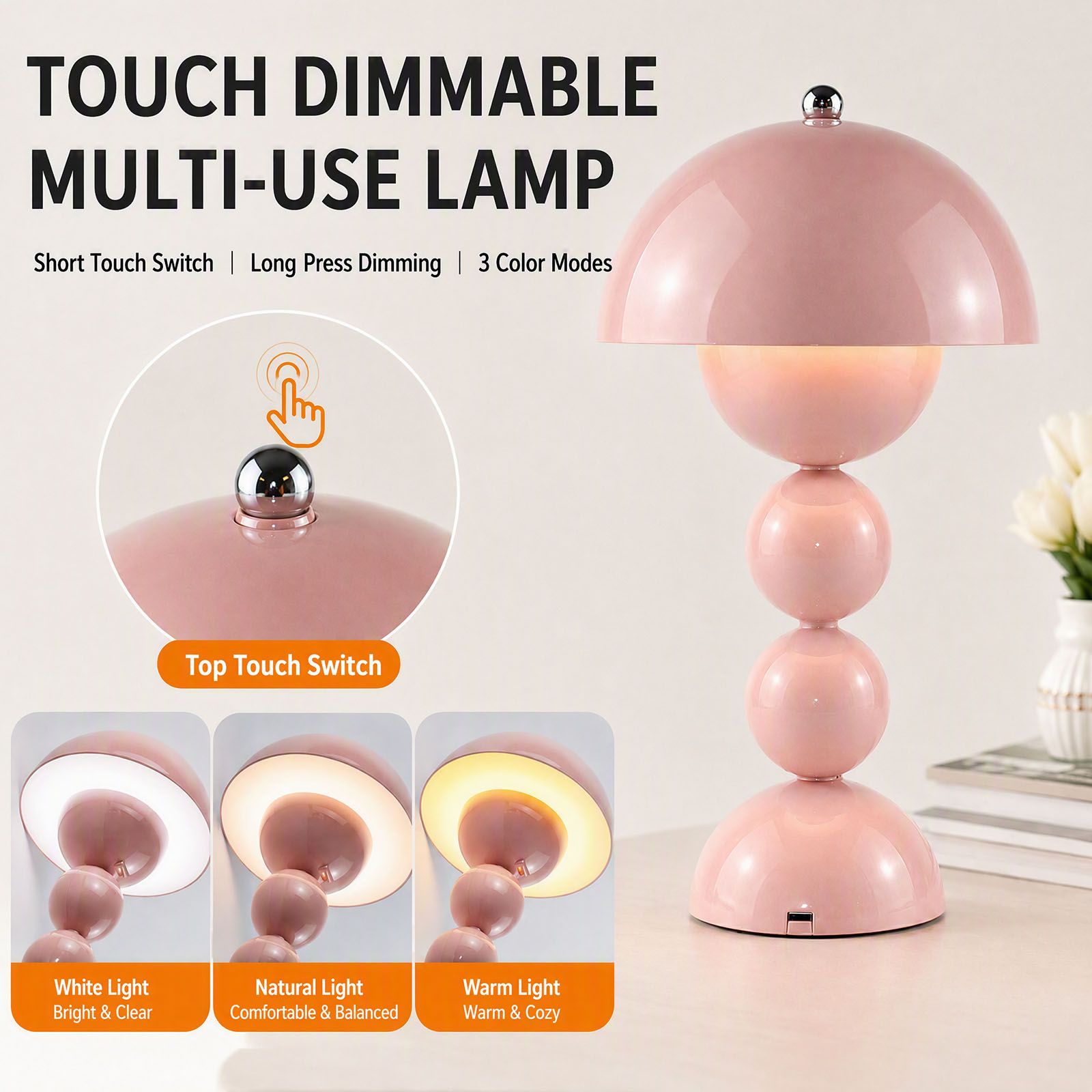 Lampa stołowa LED USB w kształ – Light Switch recenzja i cena