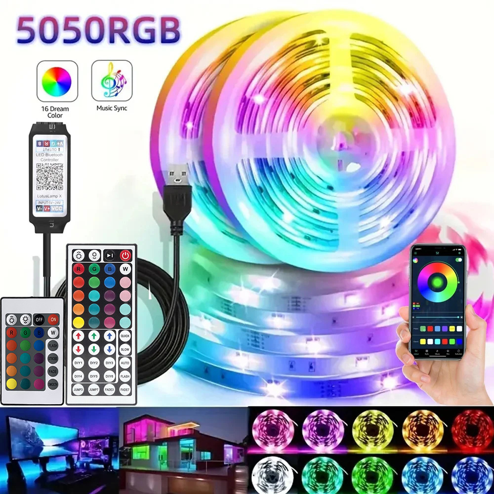 Inteligentna taśma LED RGB do  – Led Strip Lights recenzja i cena