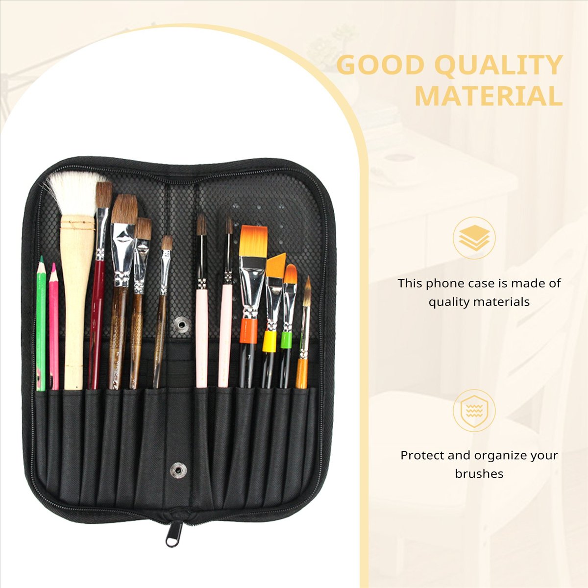 (A02R) 38cm Etui na pędzle art – Paint Brush recenzja i cena