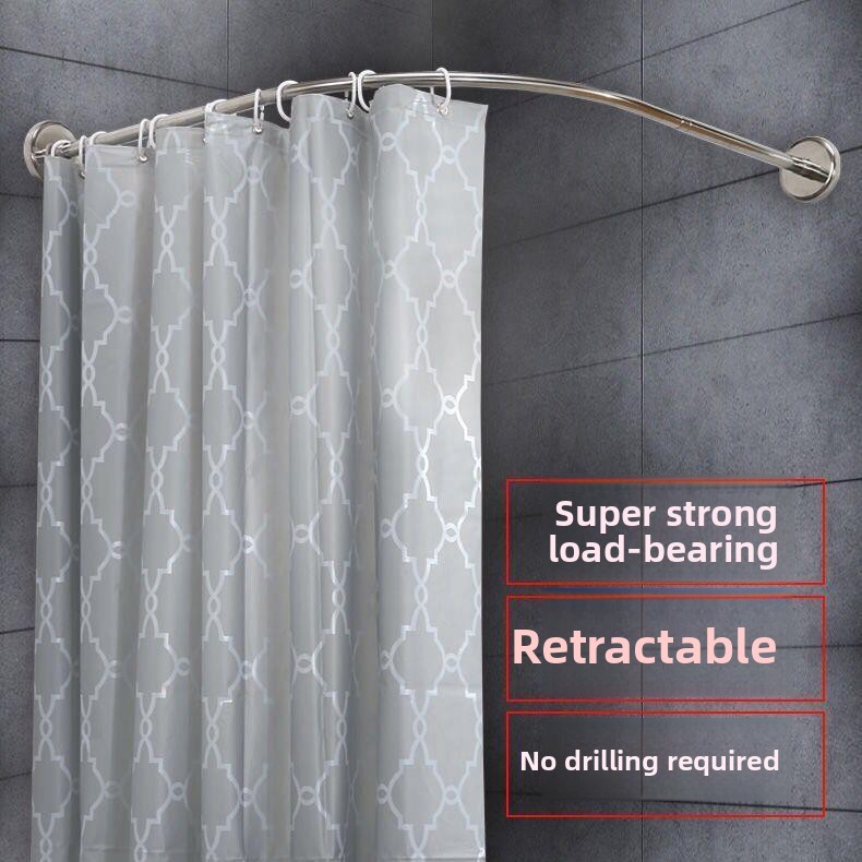 Drążek prysznicowy do łazienki – Curtain Rods recenzja i cena