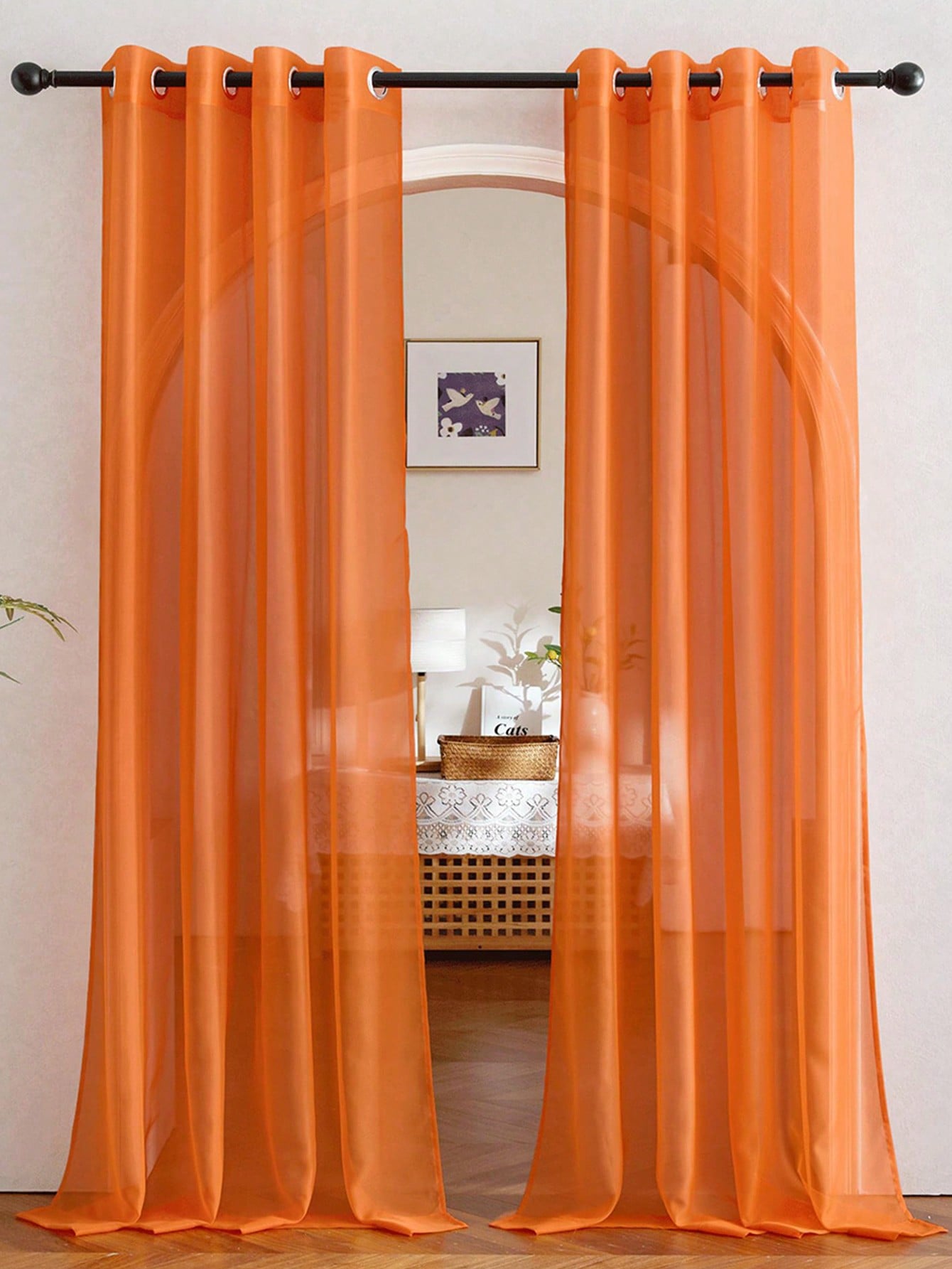 1 szt. Elegancka przezroczysta – Curtain Rods recenzja i cena