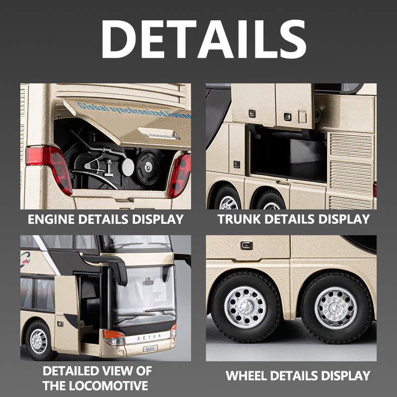 Model autobusu ze stopu metalu – Light Switch recenzja i cena