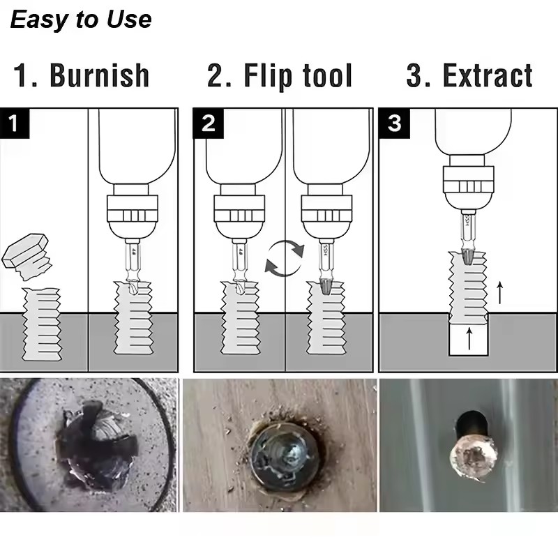 Zestaw wierteł do wykręcania u – Drill Bits recenzja i cena